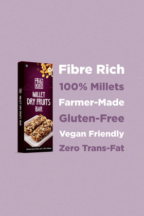 Millet Dry Fruits Bar | Energy Bar - Kiru (20 bars)
