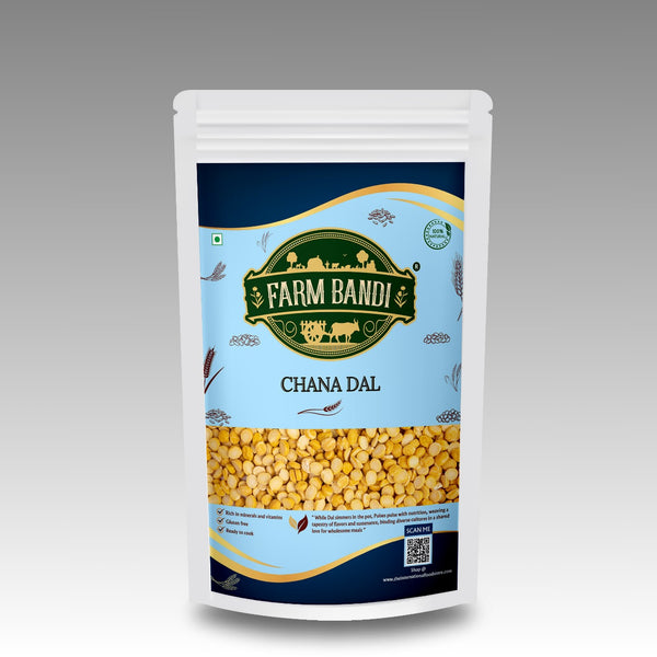 Chana Dal 2.5 Kgs - Farm Bandi