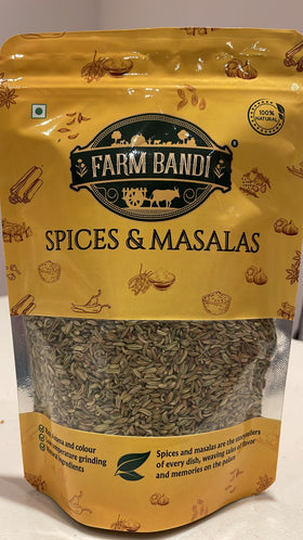 Fennel Seeds 200 Grams - Farm Bandi