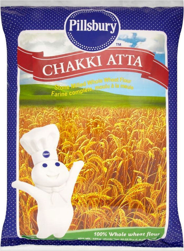 Pillsbury CHAKKI Atta (Export Package) - Whole Wheat Flour