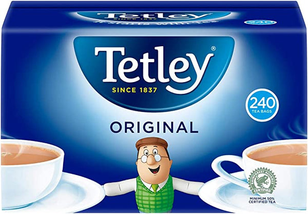 TETLEY TEA BAGS